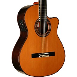 Jose Ramirez 4CWE Classical Cutaway Acoustic-Electric Guitar Natural