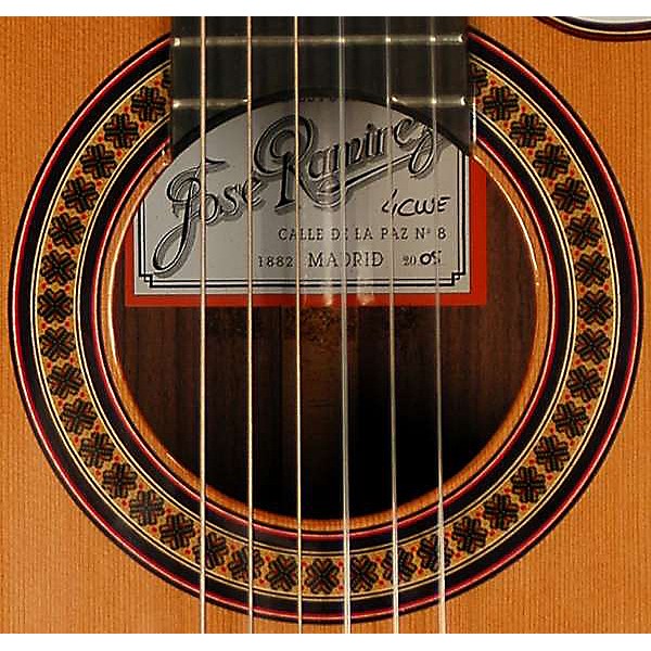 Jose Ramirez 4CWE Classical Cutaway Acoustic-Electric Guitar Natural