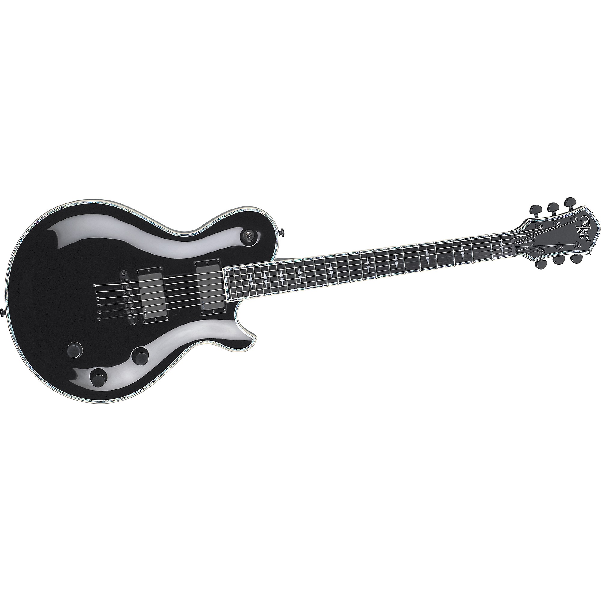ギター Michael Kelly Guitars Patriot Michael Kelly Patriot Premium Electric Guitar Black | Guitar