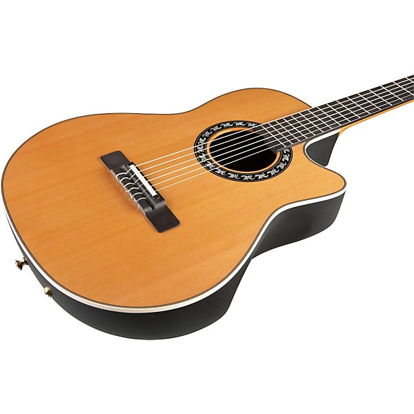 Open Box Ovation 2073LX Classic Contour Nylon String Acoustic