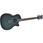 Dean Exotica Quilt Ash Acoustic-Electric Guitar Blue thumbnail