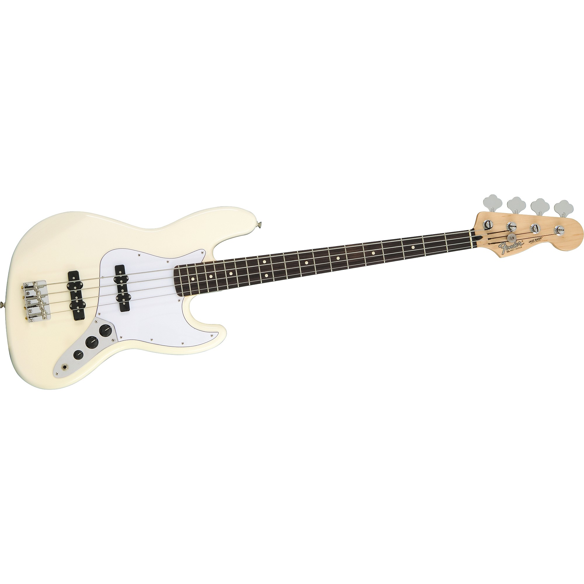 Fender Jazz Bass フレットレス ホワイト Fender Player Jazz Bass - Polar White with Maple Fingerboard