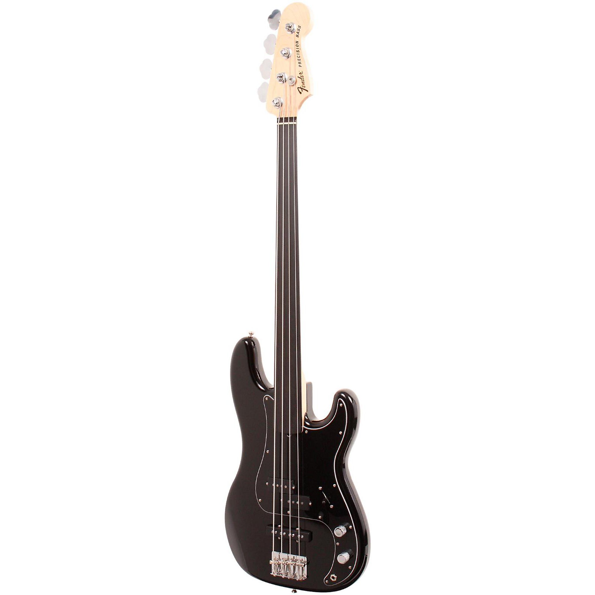 Fender Tony Franklin Fretless Precision Bass Guitar Black