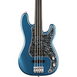 Fender Tony Franklin Fretless Precision Bass Guitar L... Fender Tony Franklin Fretless Precision Bass Guitar Lake Placid Blue