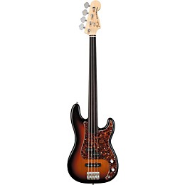 Open Box Fender Tony Franklin Fretless Precision Bass Level 2 3-Color Sunburst 190839342669