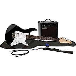 Open Box Yamaha GigMaker EG Electric Guitar Pack Level 2 Black 190839148070