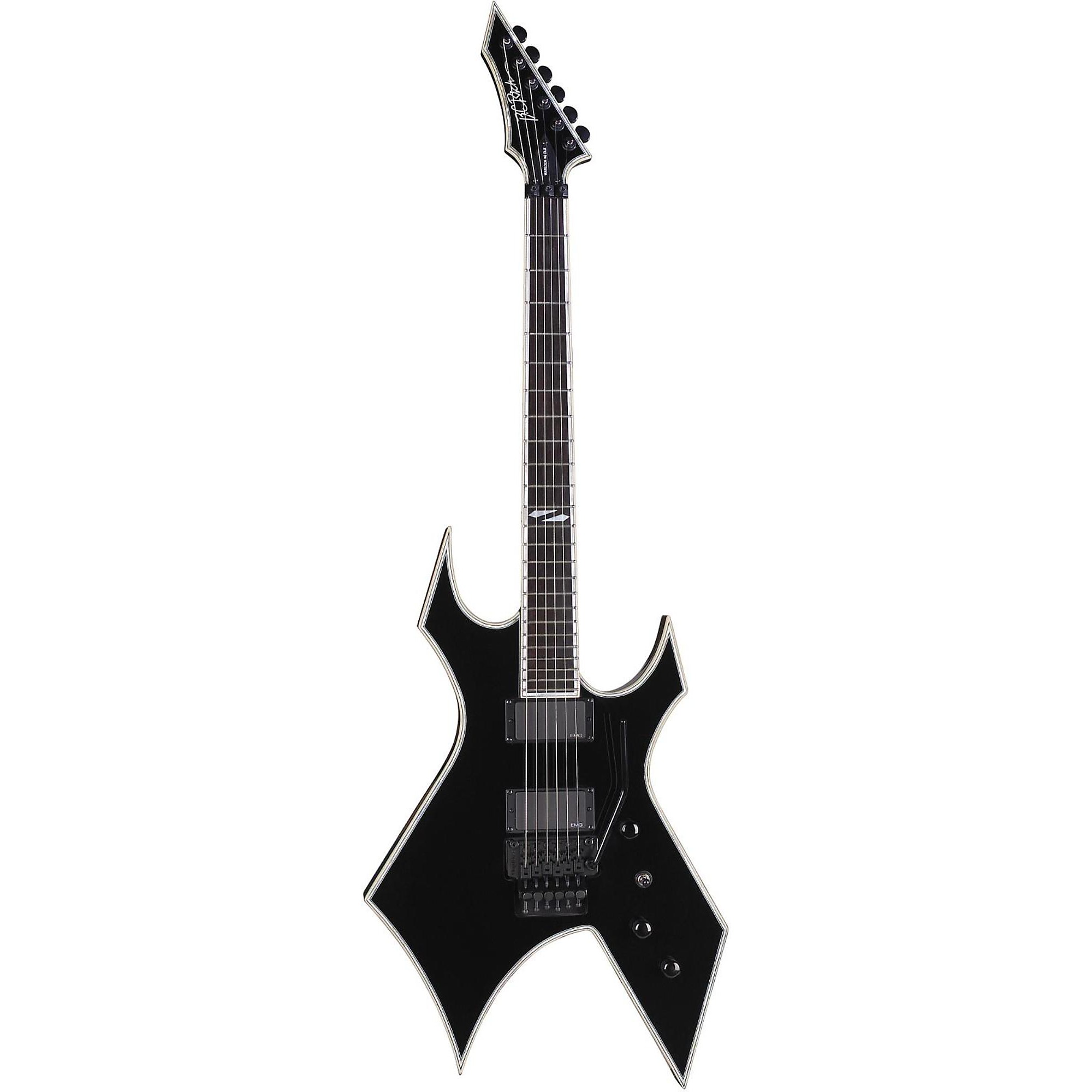 Restock B.C. Rich NJ Deluxe Warlock Electric Guitar Onyx