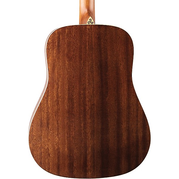 Luna Muse M Dreadnought Acoustic Guitar Satin Natural