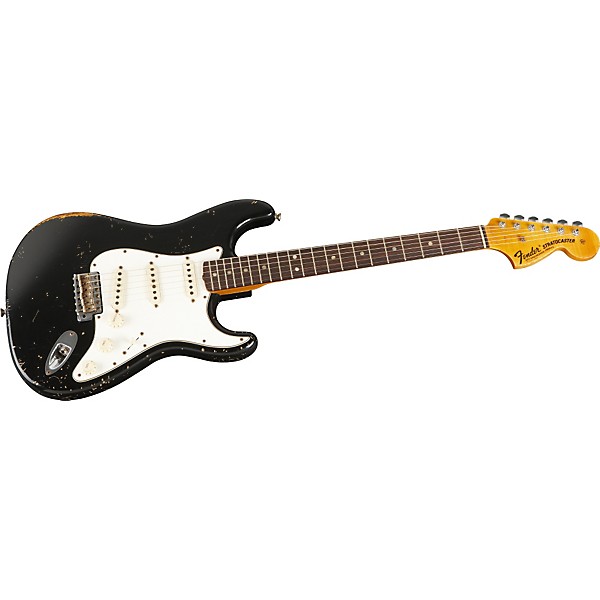 Fender Custom Shop 1968 Heavy Relic Stratocaster Electric Guitar Black