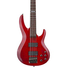 ESP LTD B-154DX Bass Guitar See-Thru Red