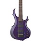 Open Box ESP LTD F-155DX 5-String Bass Guitar Level 1 Dark See-Thru Purple thumbnail