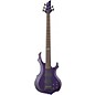Open Box ESP LTD F-155DX 5-String Bass Guitar Level 1 Dark See-Thru Purple