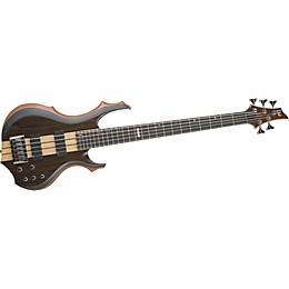 ESP LTD F-5E 5-String Bass Guitar Gloss Natural
