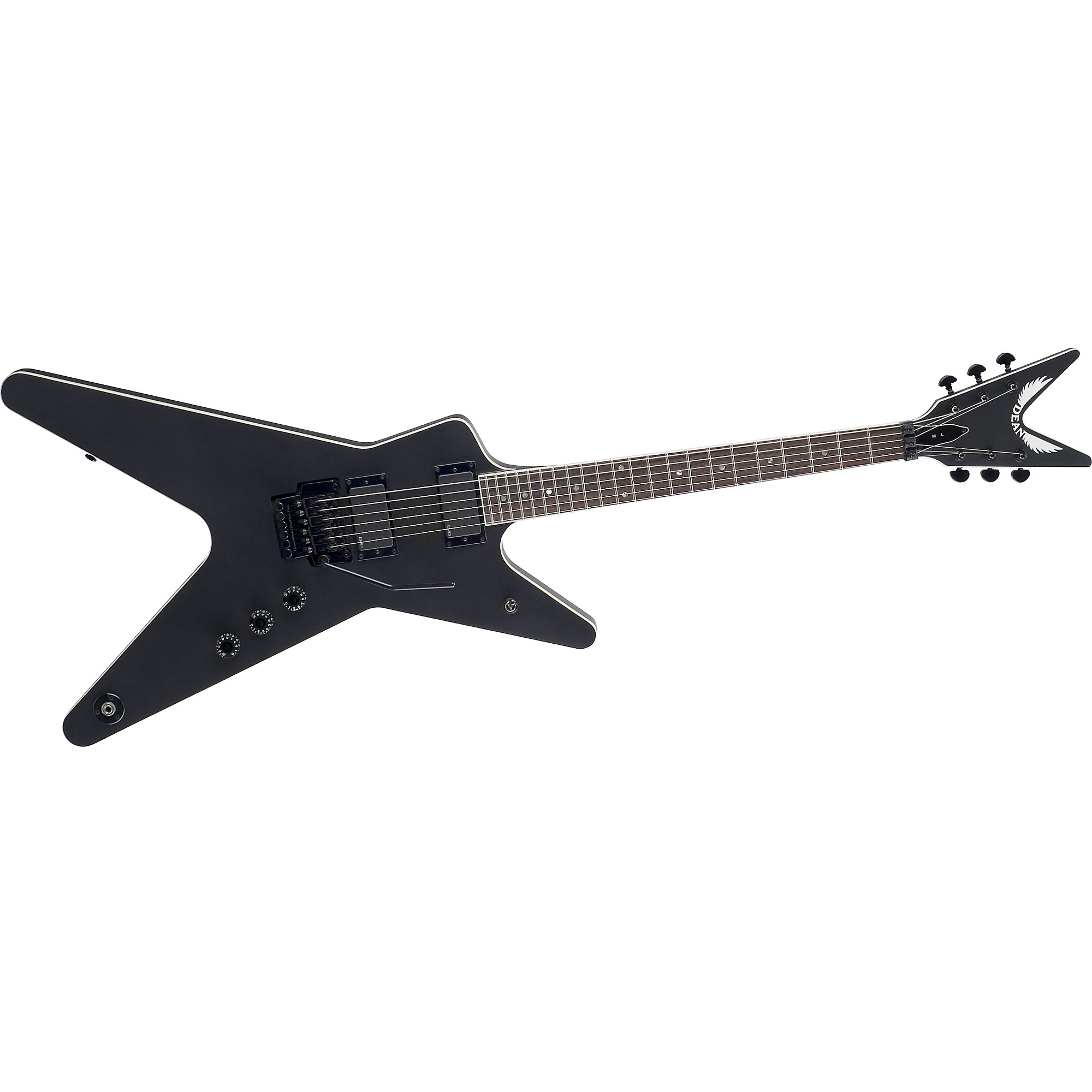 Dean ML Knight Electric Guitar Satin Black | Guitar Center