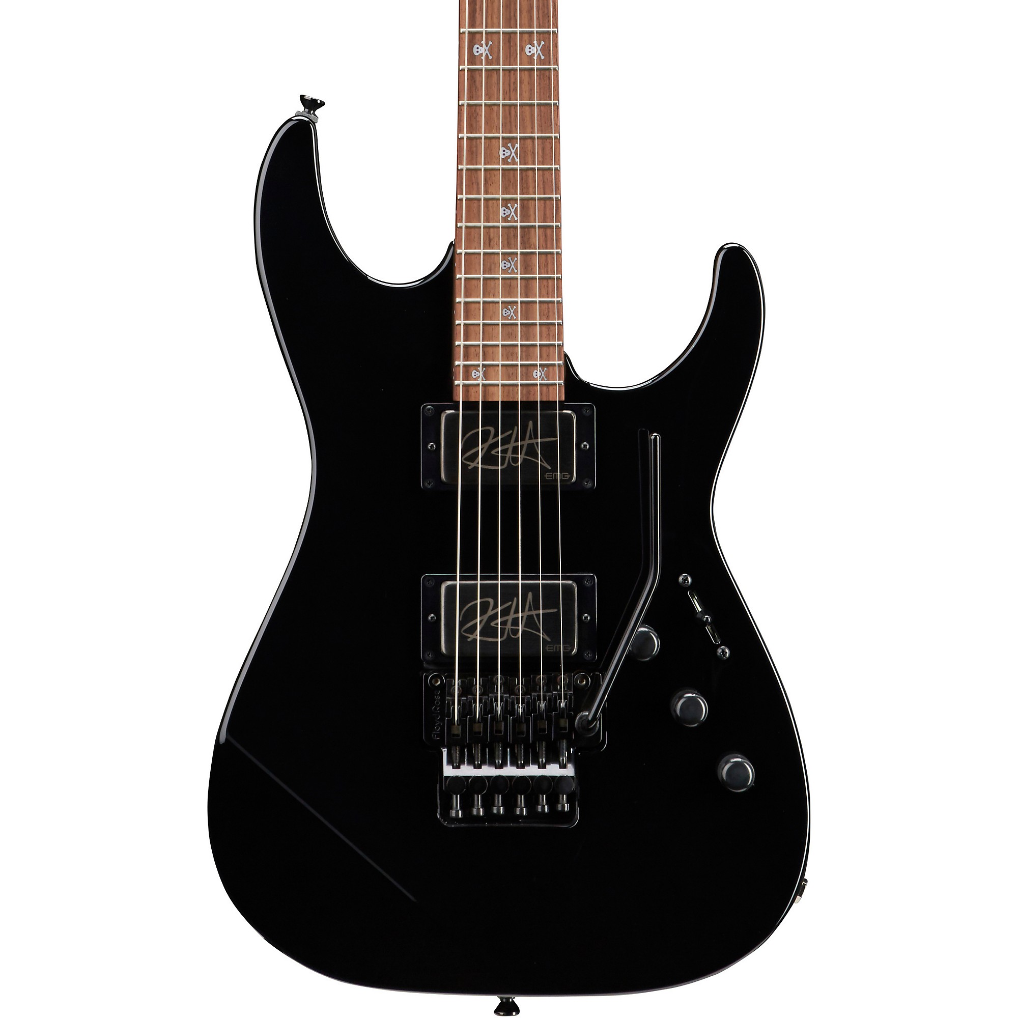 Open Box ESP LTD Kirk Hammett Signature White Zombie