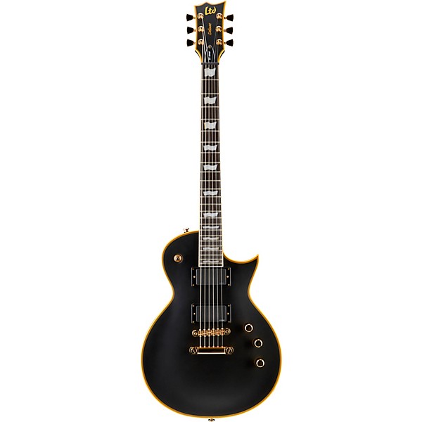 Open Box ESP LTD Deluxe EC-1000 Electric Guitar Level 2 Vintage Black 190839635396