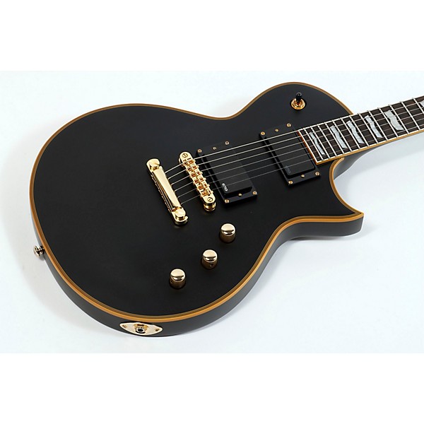 Open Box ESP LTD Deluxe EC-1000 Electric Guitar Level 3 Vintage Black 197881501761