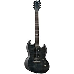 Open Box ESP LTD Viper-100FM Electric Guitar See-Thru Black