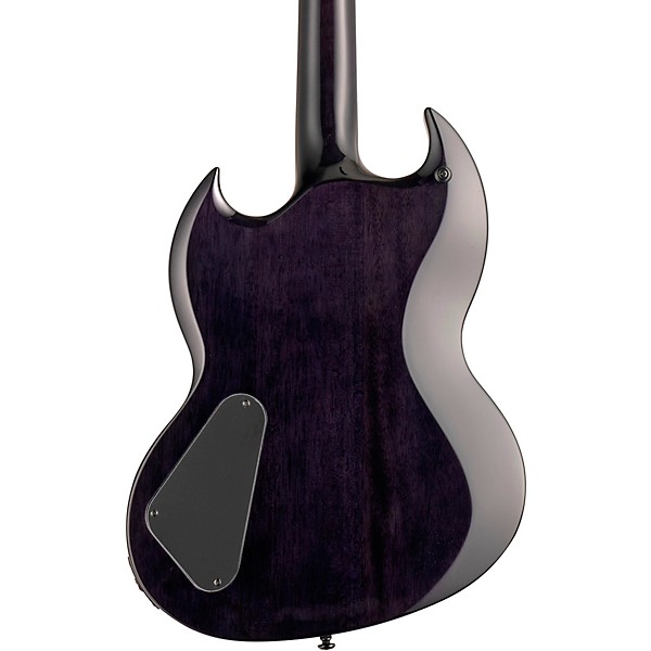 ESP LTD Deluxe Viper 1000 Electric Guitar See-Thru Purple