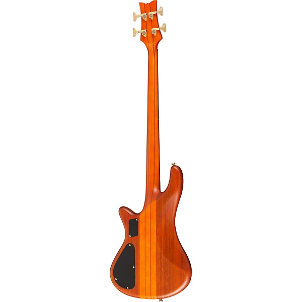 Open Box Schecter Guitar Research Stiletto Studio-4 Fretless Bass Level 1 Satin Honey