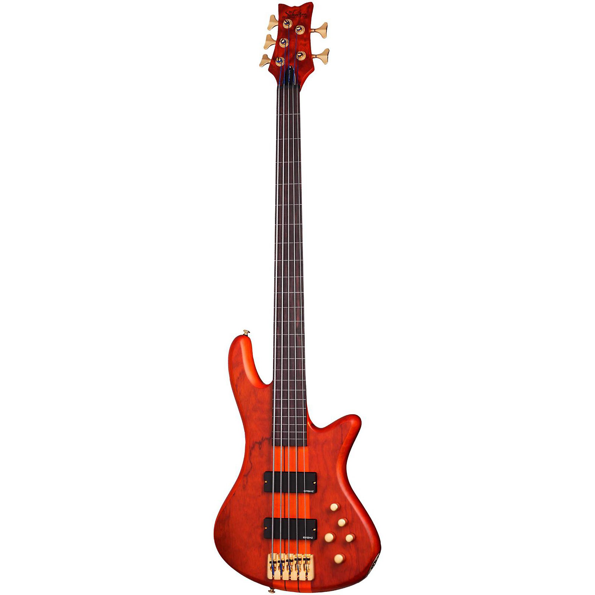 Schecter stiletto studio store 5 fretless