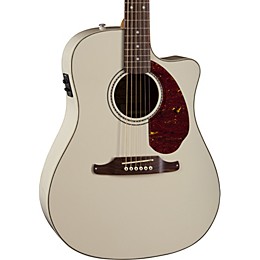 Open Box Fender Sonoran SCE Acoustic-Electric Guitar Olympic White