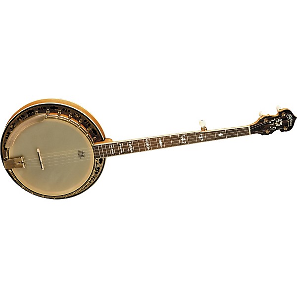 Washburn B120 Natural Distressed 5-String Banjo w/case Natural Distressed