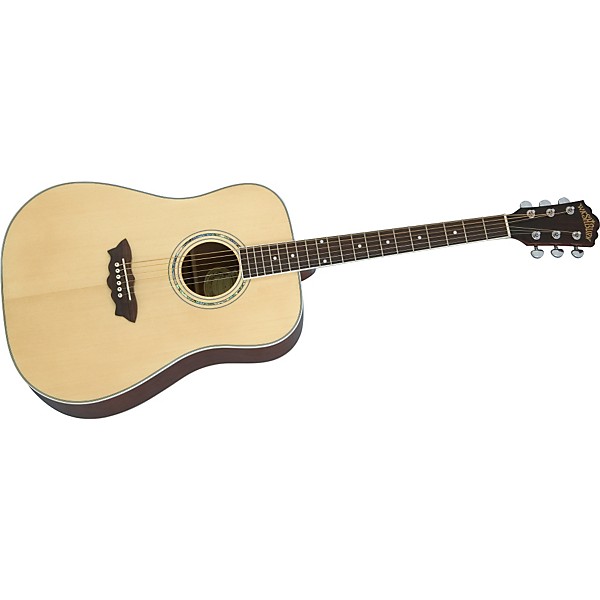 Washburn WD20S Dao Deluxe Dreadnought Acoustic Guitar Natural
