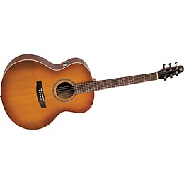 Seagull Entourage Series Rustic Mini Jumbo QI Acoustic-Electric