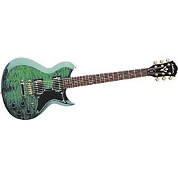 Washburn WI64 DL Quilt Top Electric Guitar w/case
