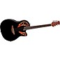 Open Box Ovation Applause Series AE148 Super Shallow Cutaway Acoustic-Electric Guitar Level 2 Black 886830676093 thumbnail