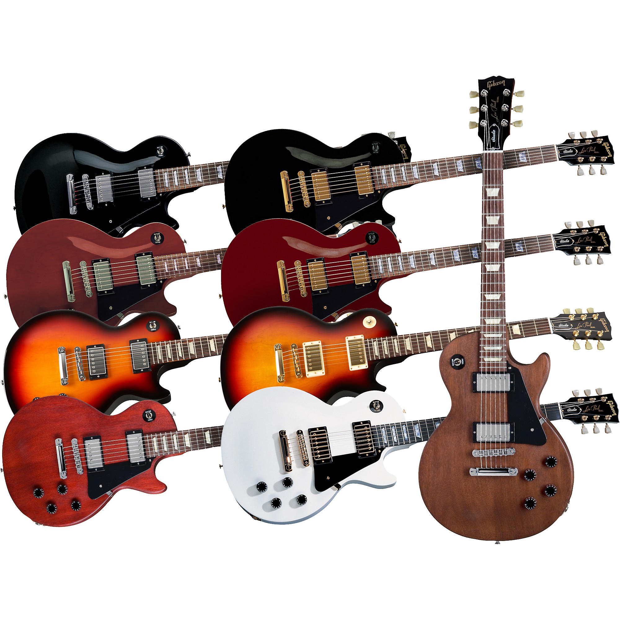 Gibson Les Paul Studio Electric Guitar Alpine White Gold Hardware | Guitar  Center