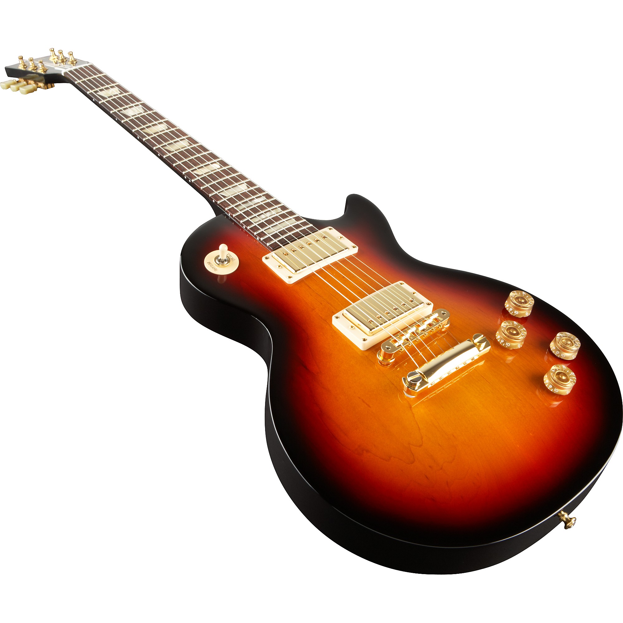 Open Box Gibson Les Paul Studio Electric Guitar Fire Burst