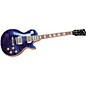 Gibson Custom 2014 Les Paul Class 5 Figured Transparent Blue Nickel Hardware thumbnail