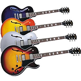 Gibson ES-137 Classic Electric Guitar Tri-Burst Gold Hardware