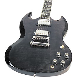 Gibson SG ブラック エレキギター Gibson SG Supreme Electric Guitar with '57 Humbuckers Transparent