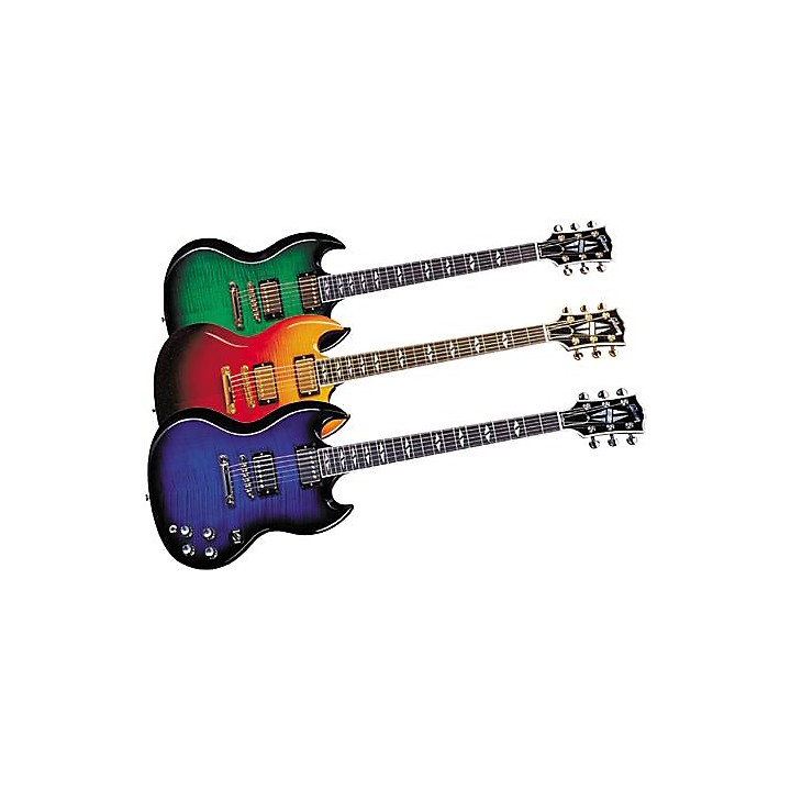 【稀少】Gibson SG Supreme Gibson SG Supreme Electric Guitar - Translucent Ebony Burst
