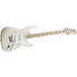 Open Box Squier Deluxe Strat Electric Guitar Level 2 Pearl White Metallic 190839079756
