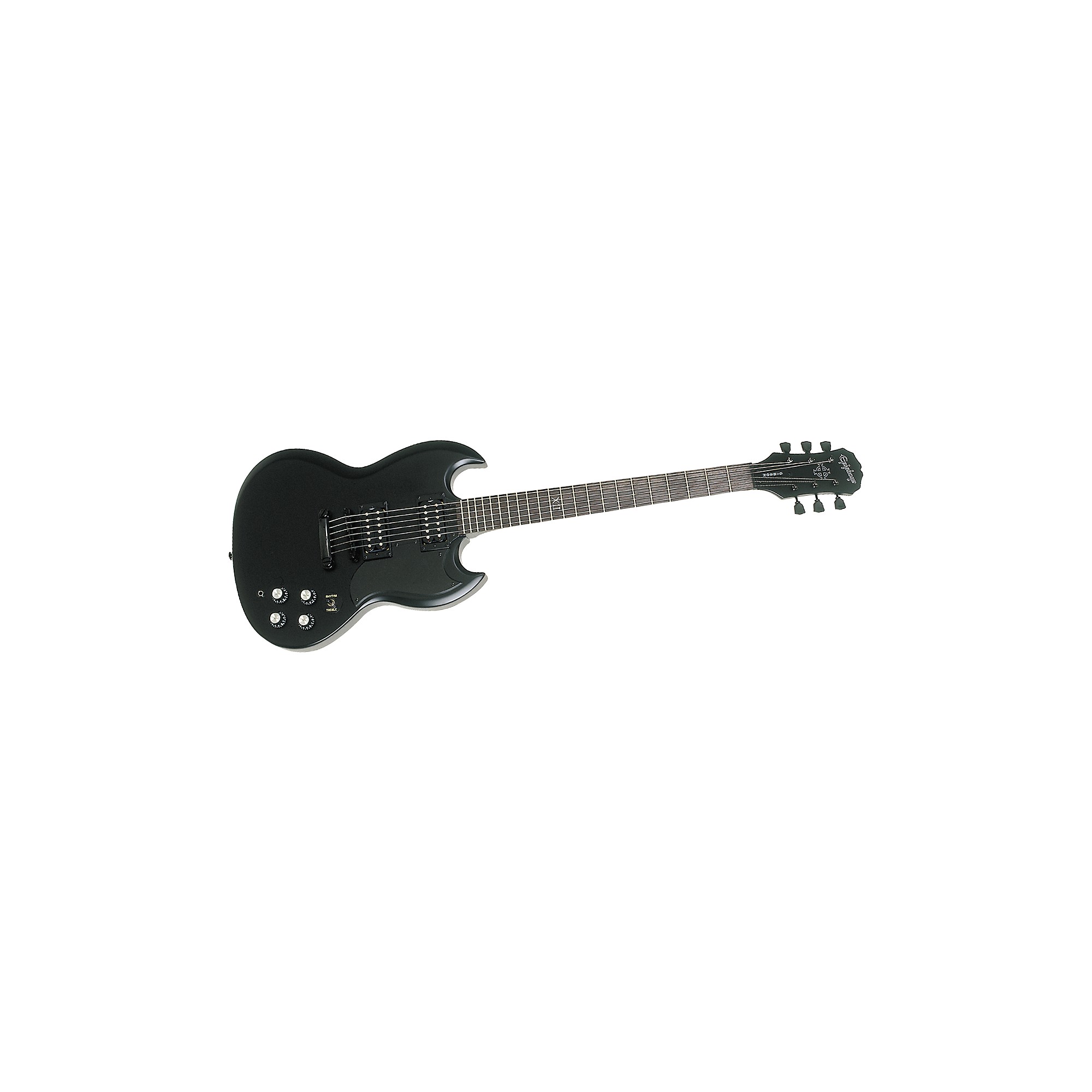 Open Box Epiphone Goth G-400 Electric Guitar Satin Black