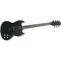 高価値 Epiphone Box Open Goth Black Satin Guitar Electric G-400 ギター