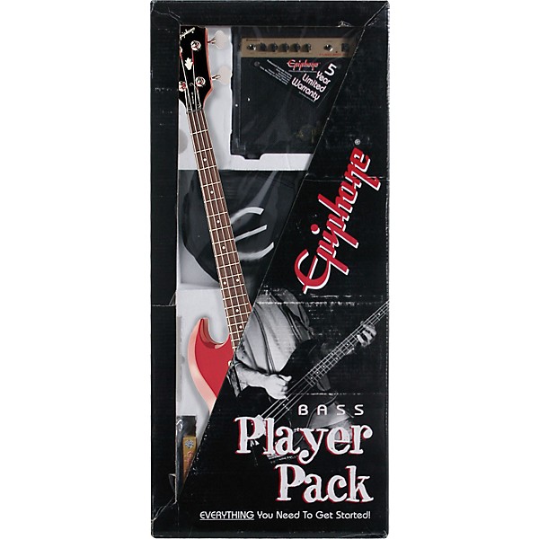 Epiphone EB-0 Electric Bass Player Pack | zZounds