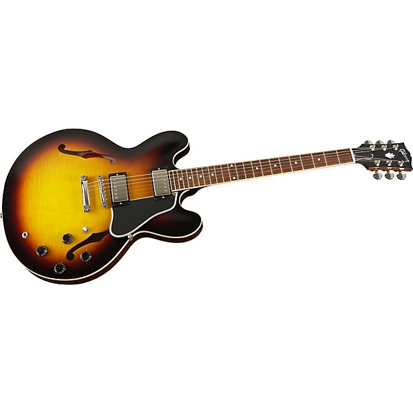 Gibson ES-335 Dot Figured-Top Electric Guitar with Gloss Finish Vintage  Sunburst