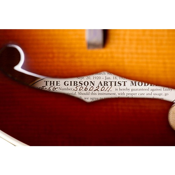 Gibson F-5G Mandolin Cremona Sunburst