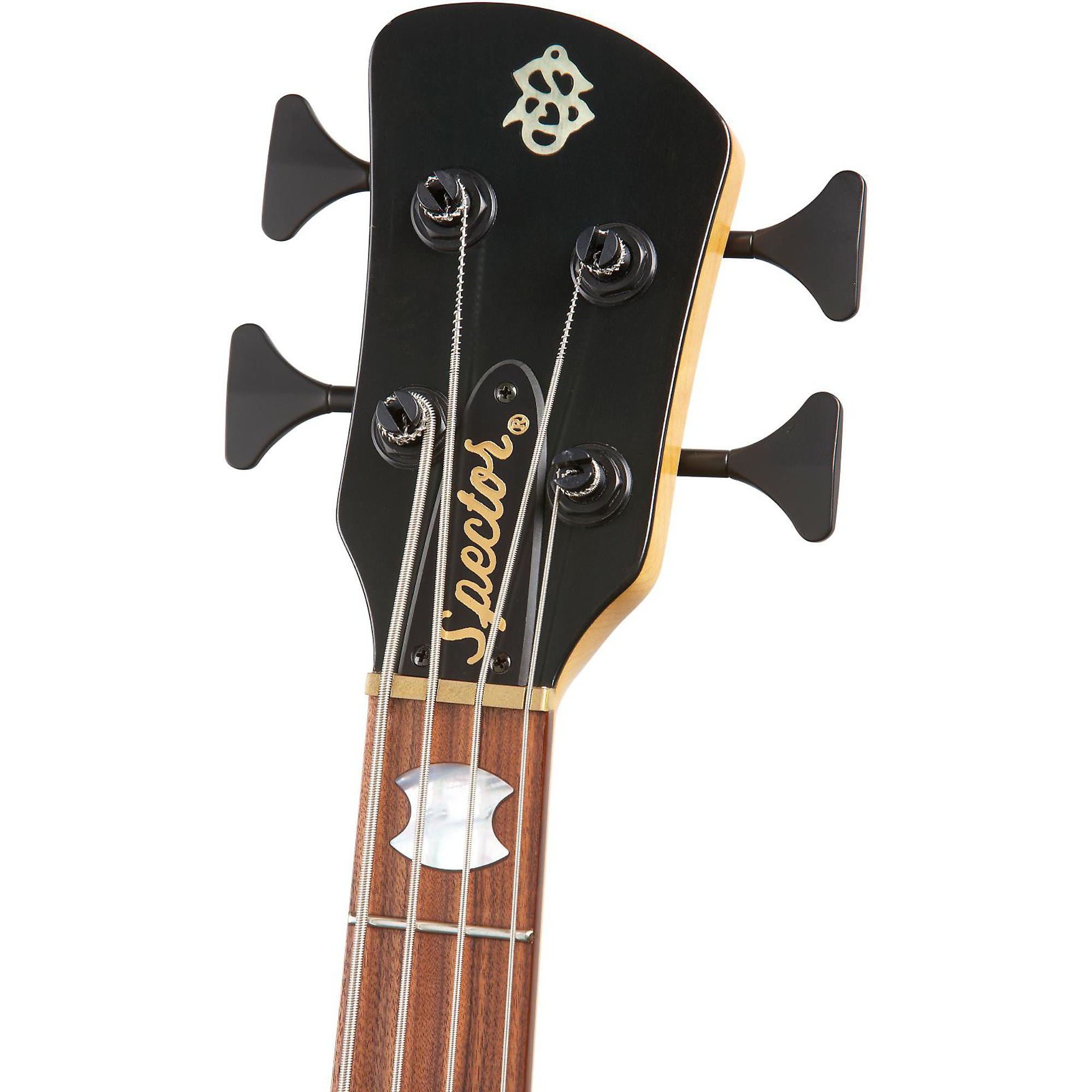 Spector NS-4H2-FM USA 4-String Bass Guitar Royal Blue Stain