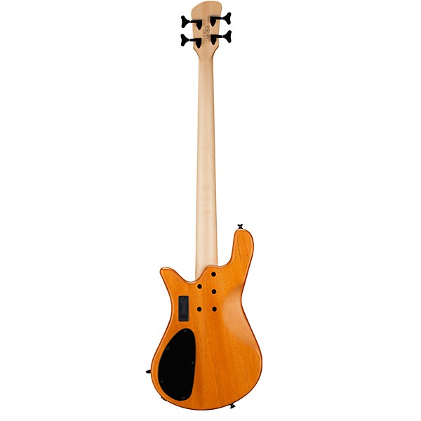 Spector NS-4H2-FM USA 4-String Bass Guitar Golden Stain Black Hardware