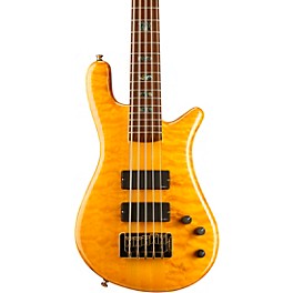 Spector NS-5XL USA 5-String Bass Golden Stain Gold Hardware