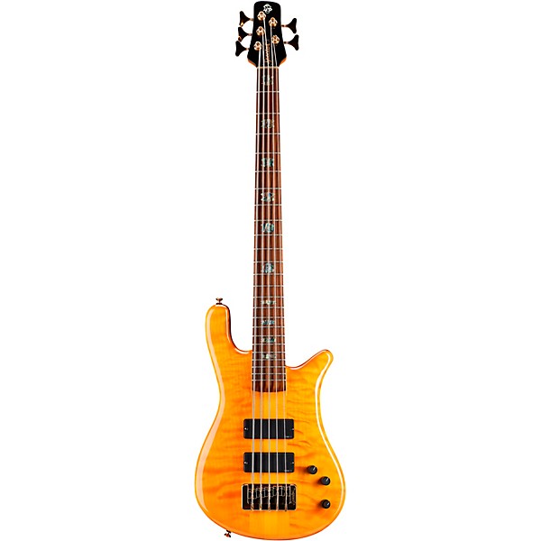 Spector NS-5XL USA 5-String Bass Golden Stain Gold Hardware