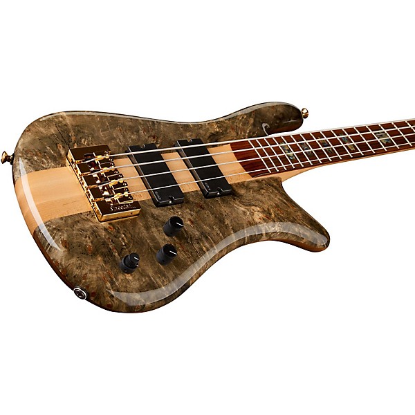 Spector USA NS-4 Exotic Limited Edition 4-String Bass Buckeye Burl