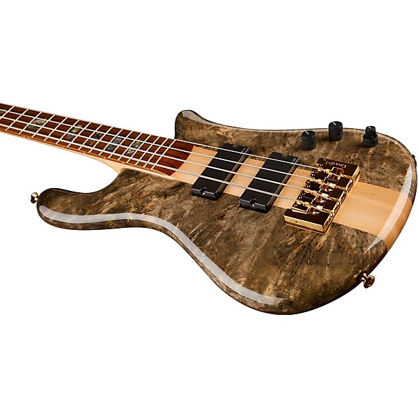 Spector USA NS-4 Exotic Limited Edition 4-String Bass Buckeye Burl