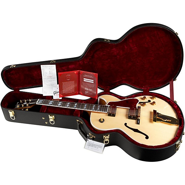 Gibson Custom L-4 Mahogany Hollowbody Electric Guitar Natural